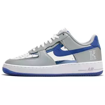Мужские кроссовки Nike Air Force 1 CMFT Kyrie Irving Grey Wolf-Grey White 687843-002