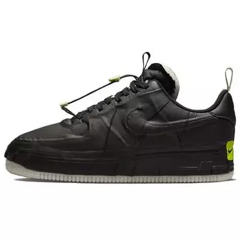 Мужские кроссовки Nike Air Force 1 Experimental Black Glow Olive-Aura White DJ9780-001 37.5
