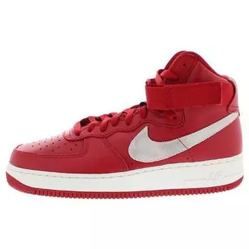 Мужские кроссовки Nike Air Force 1 High NAI-KE Red Gym-Red Summit-White 743546-600