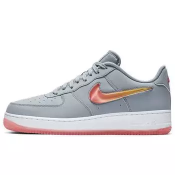 Мужские кроссовки Nike Air Force 1 Jewel Obsidian Mist Blue Hot-Punch-University-Red AT4143-400