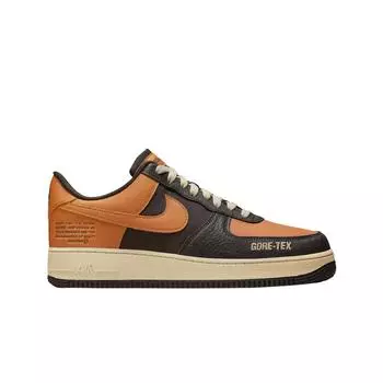 Мужские кроссовки Nike Air Force 1 Low Gore Tex Brown Curry DO2760-220