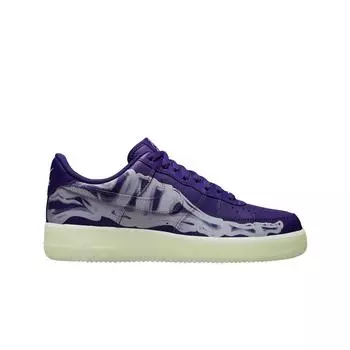 Мужские кроссовки Nike Air Force 1 Low 07 Purple Skeleton CU8067-500