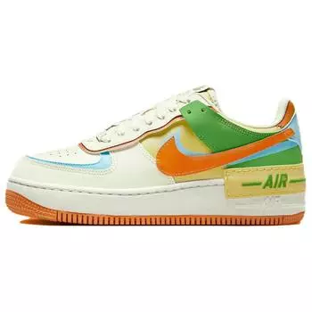 Мужские кроссовки Nike Air Force 1 Low Shadow Coconut Milk Saturn Gold Monarch DZ1847-103 40