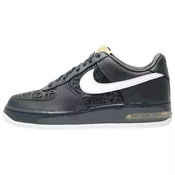 Мужские кроссовки Nike Air Force 1 Max Supreme Blue Dark-Obsidian White-Mtllc-Gold 318772-411