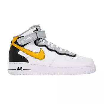Мужские кроссовки Nike Air Force 1 Mid 07 LV8 Athletic Club — темно-серые, белые, черные DH7451-101 44.5