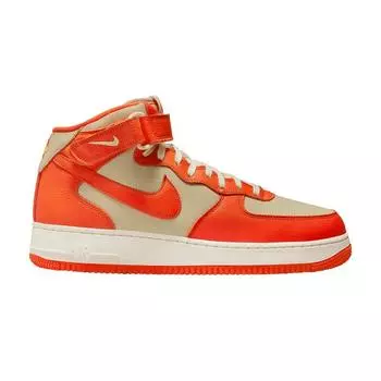 Мужские кроссовки Nike Air Force 1 Mid 07 LX Safety Orange Team-Gold Coconut-Milk FB2036-700 42.5