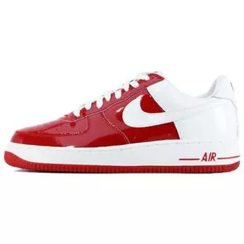 Мужские кроссовки Nike Air Force 1 Premium Valentines Day White White-Varsity-Red 312945-111