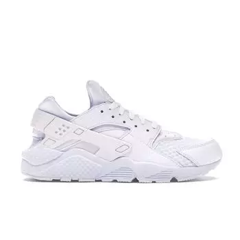 Мужские кроссовки Nike Air Huarache All White Pure-Platinum 318429-111