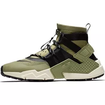 Мужские кроссовки Nike Air Huarache Gripp Olive черные AO1730-200