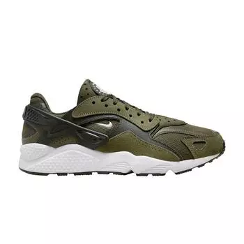 Мужские кроссовки Nike Air Huarache Runner Cargo Khaki Green Medium-Olive Sequoia DZ3306-300 36.5
