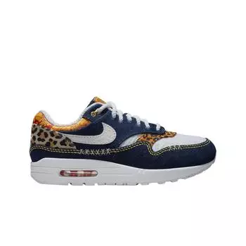 Мужские кроссовки Nike Air Max 1 Premium темно-синие FJ4452-432