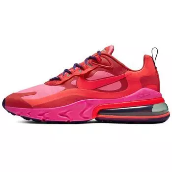 Мужские кроссовки Nike Air Max 270 React Electronic Music Red Mystic-Red Pink-Blast AO4971-600