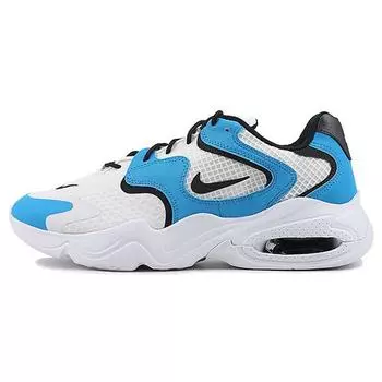 Мужские кроссовки Nike Air Max 2X White Laser Blue черные CK2943-102