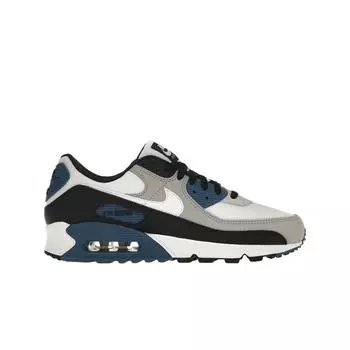 Мужские кроссовки Nike Air Max 90 Light Smoke Grey Industrial Blue FB9658-002