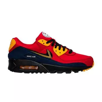 Мужские кроссовки Nike Air Max 90 London City Pack красные CJ1794-600