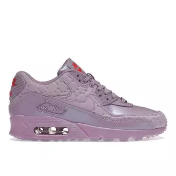 Мужские кроссовки Nike Air Max 90 Macaroon Purple Viola Challenge-Red 813150-500
