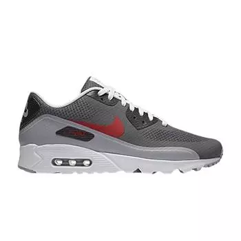 Мужские кроссовки Nike Air Max 90 Ultra Dark Grey Gym Red Wolf-Grey 819474-006 44.5