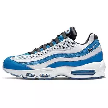 Мужские кроссовки Nike Air Max 95 Essential White Royal синие 749766-409