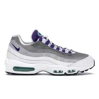 Мужские кроссовки Nike Air Max 95 LV8 Grape Purple White Court-Purple-Emerald-Green AO2450-101