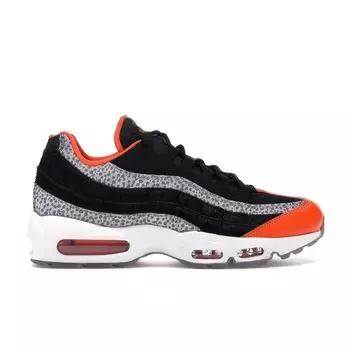 Мужские кроссовки Nike Air Max 95 Safari Orange Black Granite-Safety-Orange AV7014-002