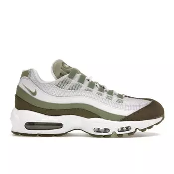 Мужские кроссовки Nike Air Max 95 White Oil Green Medium-Oliv FD0780-100 42