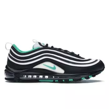 Мужские кроссовки Nike Air Max 97 Clear Emerald Blue Black Clear-Emerald-White 921826-013
