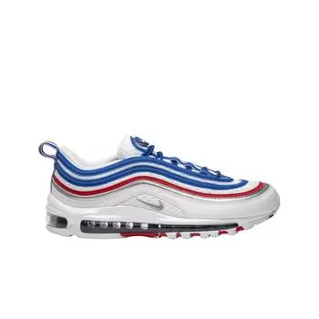 Мужские кроссовки Nike Air Max 97 Game Royal Metallic Silver University Red 921826-404