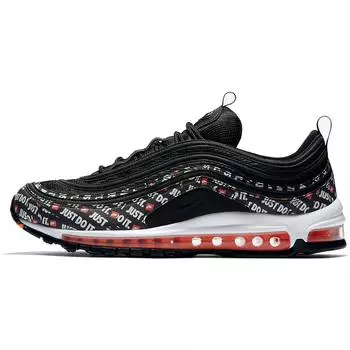 Мужские кроссовки Nike Air Max 97 Just Do It Black Total-Orange-White AT8437-001