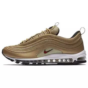 Мужские кроссовки Nike Air Max 97 OG Metallic Gold 2023 Varsity-Red White Black DM0028-700 38.5