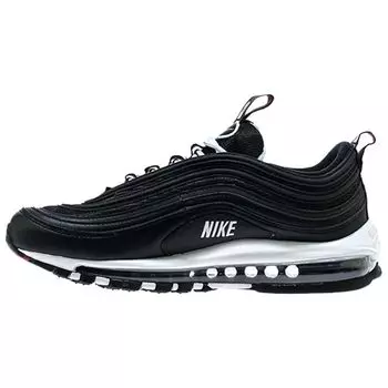 Мужские кроссовки Nike Air Max 97 Premium Black White White-Varsity-Red 312834-008