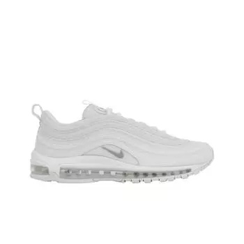 Мужские кроссовки Nike Air Max 97 Triple White Wolf Grey 921826-101