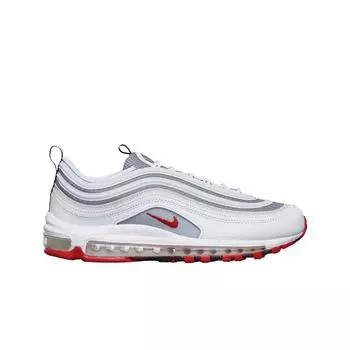 Мужские кроссовки Nike Air Max 97 White and Varsity Red DM0027-100
