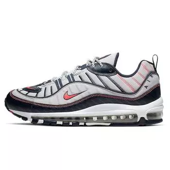 Мужские кроссовки Nike Air Max 98 NYC White Ember-Glow Black CK0850-100
