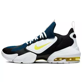 Мужские кроссовки Nike Air Max Alpha Savage Blue Force Black White Dynamic-Yellow AT3378-471 45