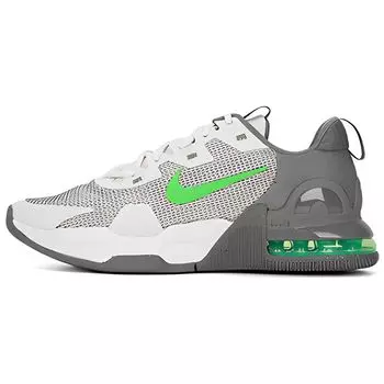 Мужские кроссовки Nike Air Max Alpha Trainer 5 Phantom Green Strike серо-белые на плоской подошве DM0829-009 39