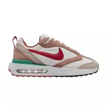 Мужские кроссовки Nike Air Max Dawn Gym Red Sanddrift кремово-белые с парусом DQ4976-161 43