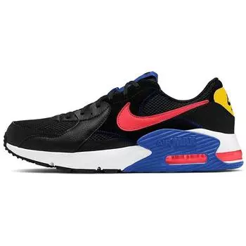 Мужские кроссовки Nike Air Max Excee Black Royal Crimson белые Game-Royal Flash-Crimson CD4165-008