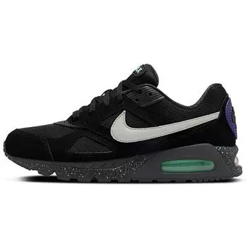 Мужские кроссовки Nike Air Max IVO Black Metallic Silver Green-Glow Electric-Purple 580518-005