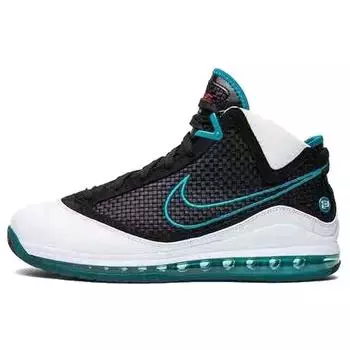 Мужские кроссовки Nike Air Max LeBron 7 GS Red Carpet Black White Glass-Blue CT3794-100