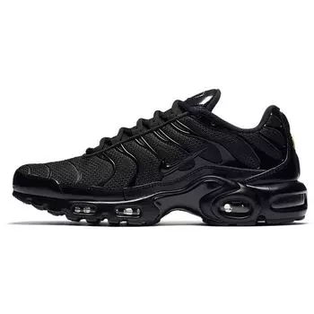 Мужские кроссовки Nike Air Max Plus Triple Black черно-черные 604133-050 39