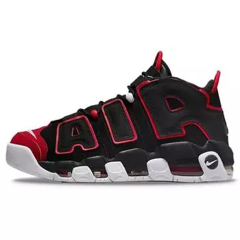 Мужские кроссовки Nike Air More Uptempo 96 Red Toe Black University-Red White FD0274-001 38.5