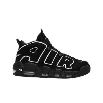 Мужские кроссовки Nike Air More Uptempo Black White 2016 414962-002