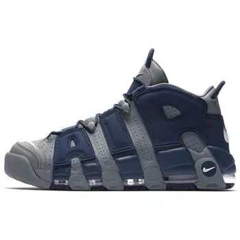 Мужские кроссовки Nike Air More Uptempo Georgetown серые прохладно-серые белые 921948-003 38.5