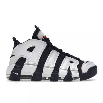 Мужские кроссовки Nike Air More Uptempo Olympic 2012 Blue Midnight-Navy Midnight-Navy-White-Sport-Red 414962-401