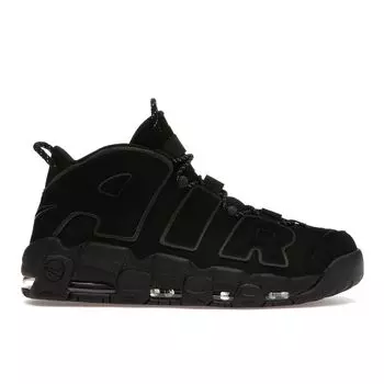 Мужские кроссовки Nike Air More Uptempo Reflective Black Black-Black 414962-004