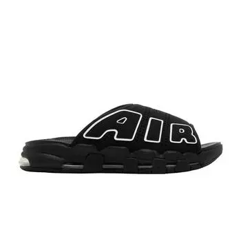 Мужские кроссовки Nike Air More Uptempo Slide Black - Grey Sole Clear White DV2132-001 40