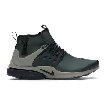 Мужские кроссовки Nike Air Presto Mid Utility Grove Green черно-хаки 859524-300
