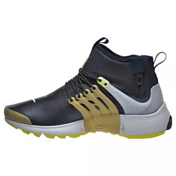 Мужские кроссовки Nike Air Presto Mid Utility Black Yellow Streak 859524-002