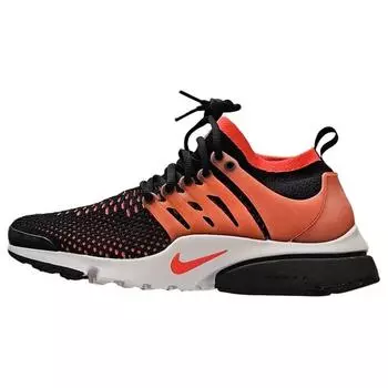 Мужские кроссовки Nike Air Presto Ultra Flyknit Black Bright Crimson Red Bright-Crimson-White 835570-006