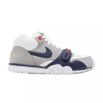 Мужские кроссовки Nike Air Trainer 1 Midnight Navy серо-белые средне-серые DM0521-101 42